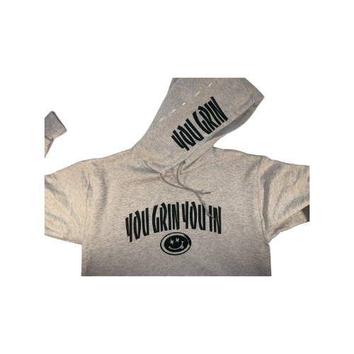 You Grin You In Hoodie (Words Across Chest) S-L