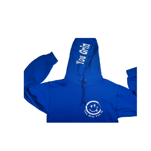 You Grin You In Logo Hoodie (Logo on Front and Back) XL-3XL