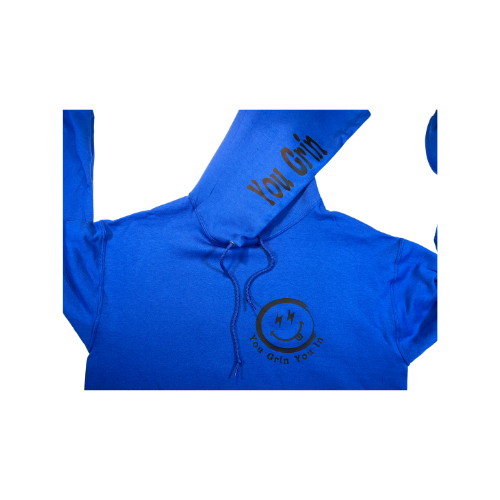 You Grin You In Logo Hoodie (Logo on Front and Back) XL-3XL