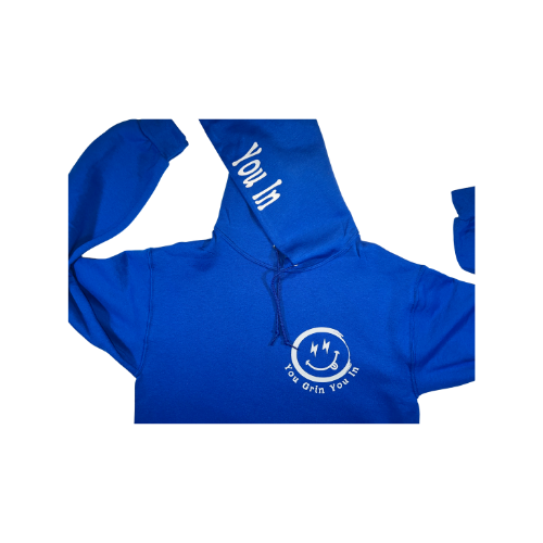 You Grin You In Logo Hoodie (Logo on Front and Back) XL-3XL