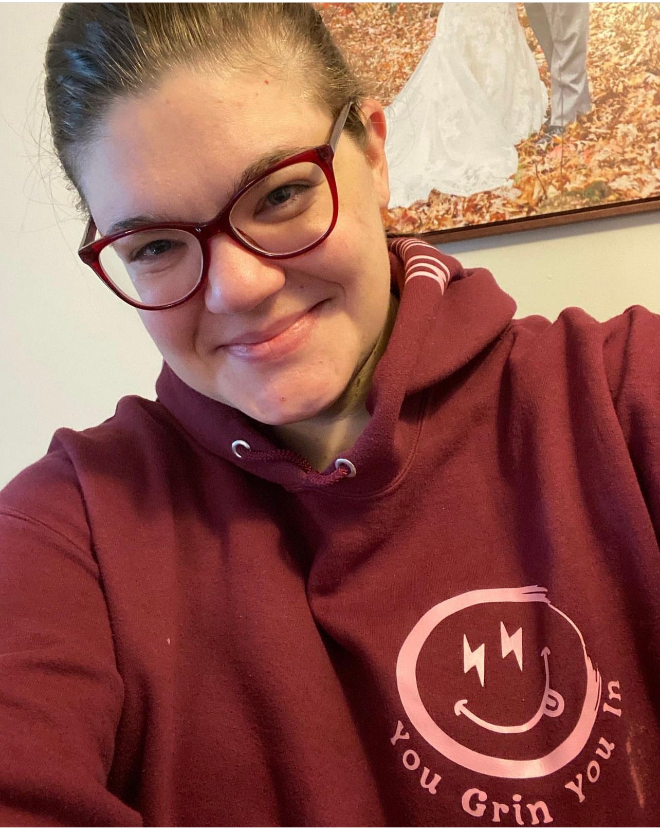 You Grin You In Logo Hoodie (Logo on Front and Back) XL-3XL