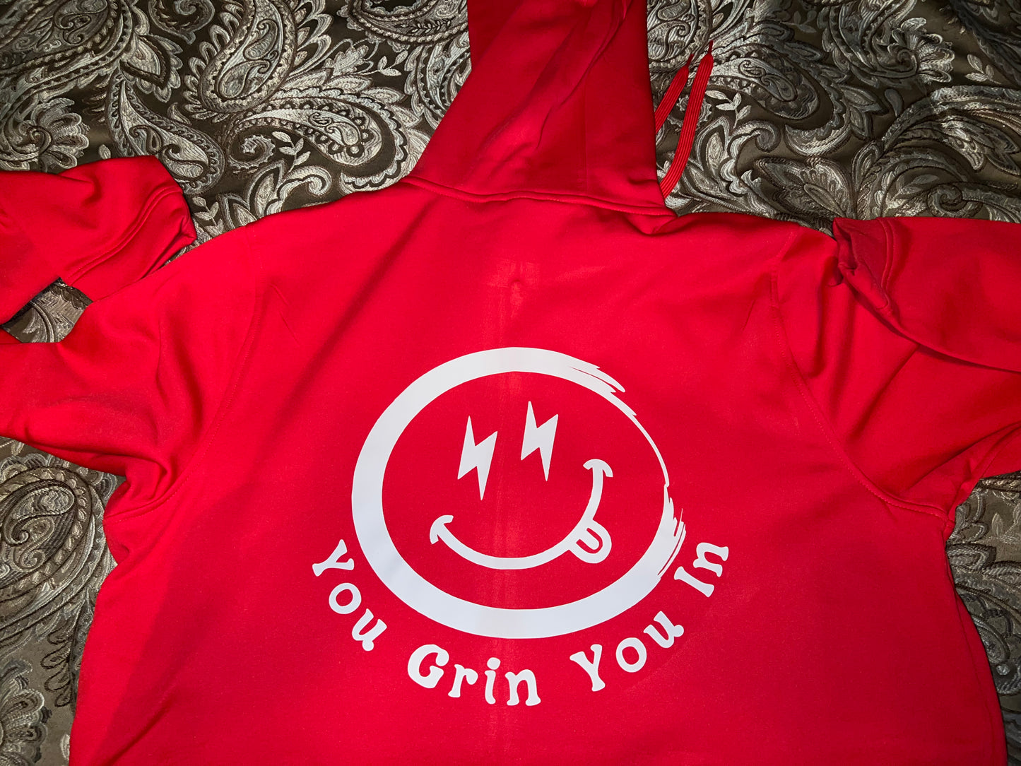 11B. YGYI Hoodies (Medium logo on front) Small - Large