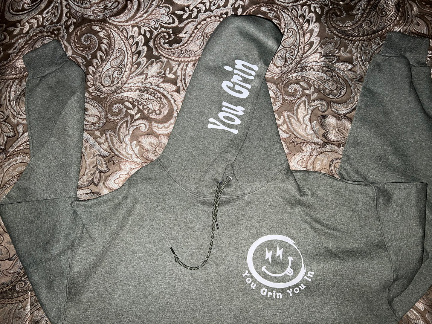 11B. YGYI Hoodies (Medium logo on front) Small - Large