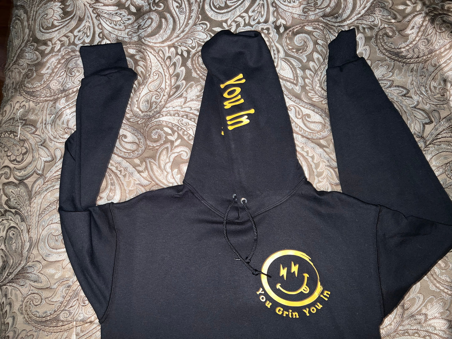 11B. YGYI Hoodies (Medium logo on front) Small - Large