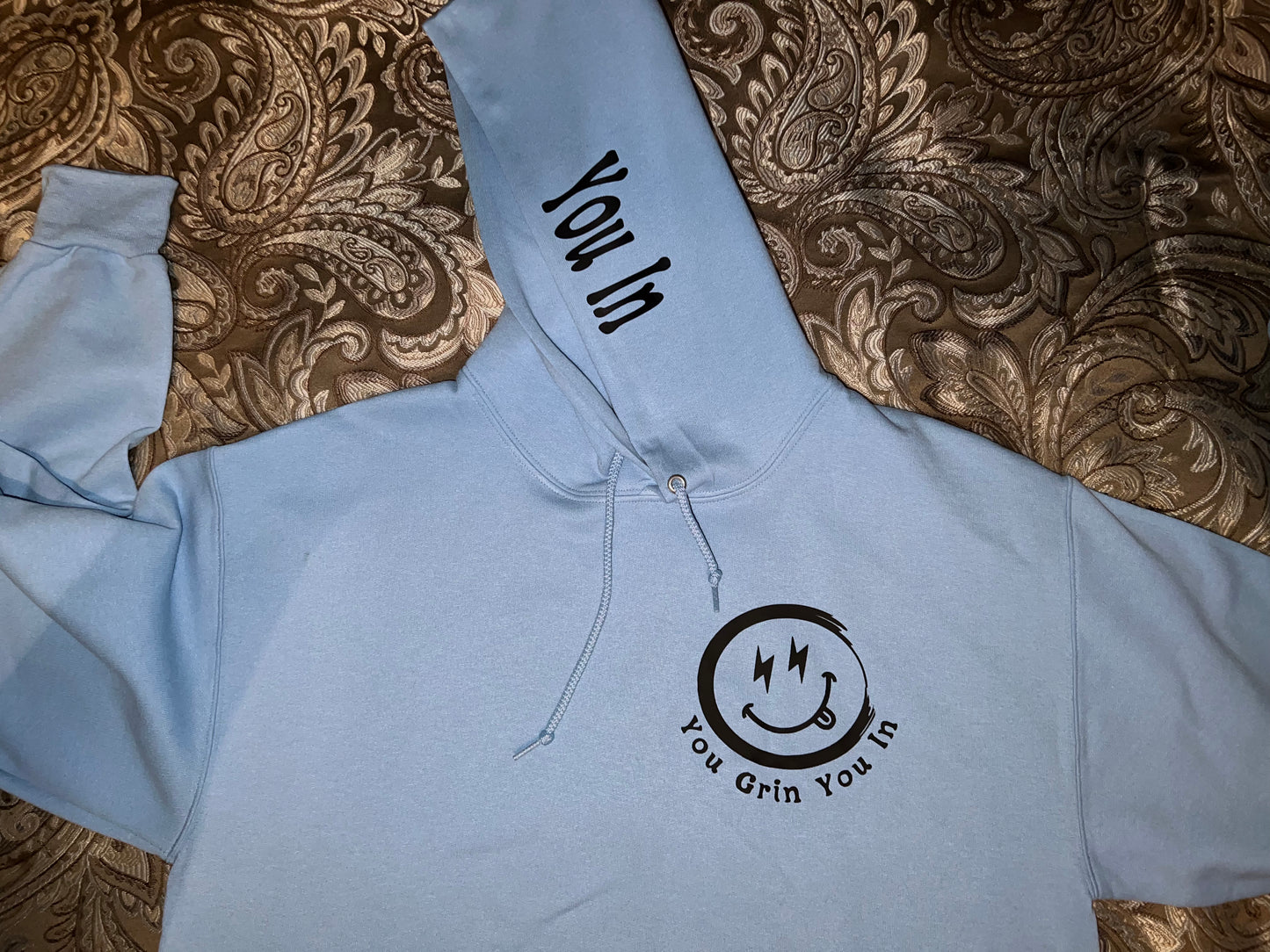 11B. YGYI Hoodies (Medium logo on front) Small - Large