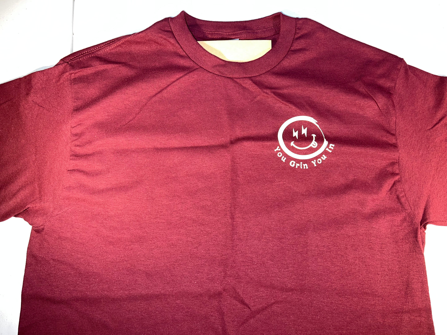 8A. YGYI Long Sleeve T-shirt (Small logo on front) 4XL - 6XL