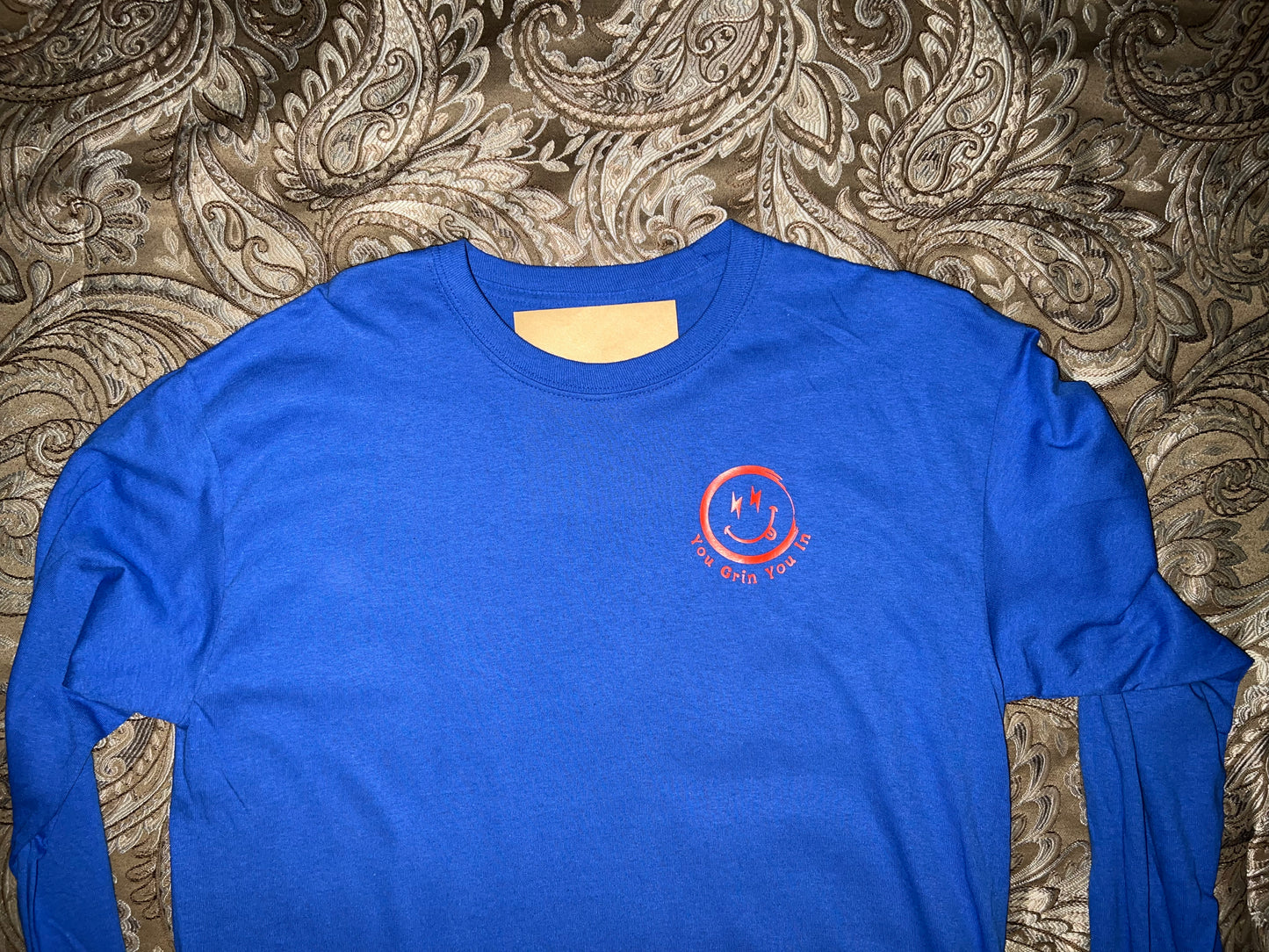 7A. YGYI Long Sleeve T-shirt (Small logo on front) XL - 3XL