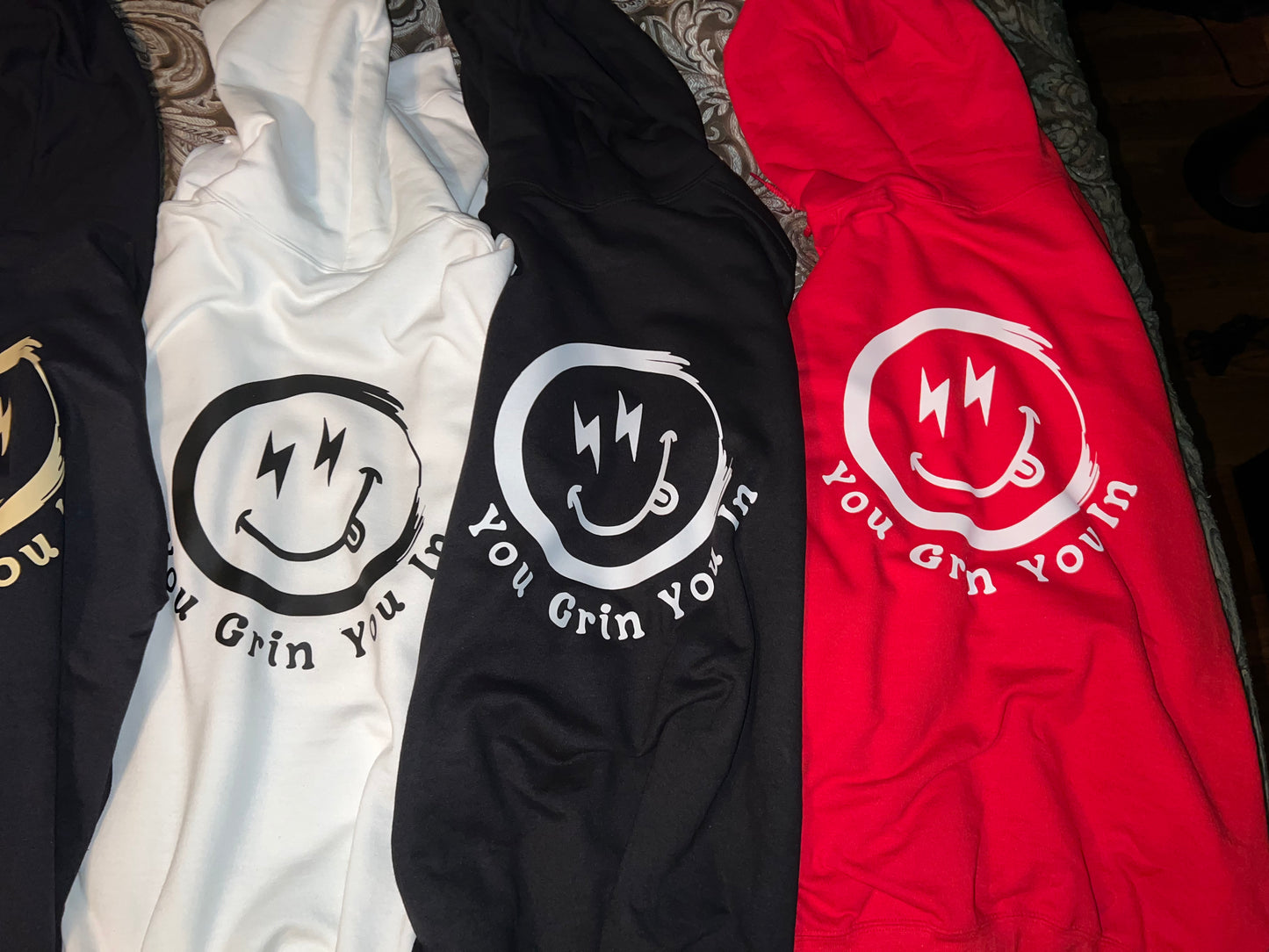 13A. YGYI Hoodies (Small logo on front) 4XL - 6XL