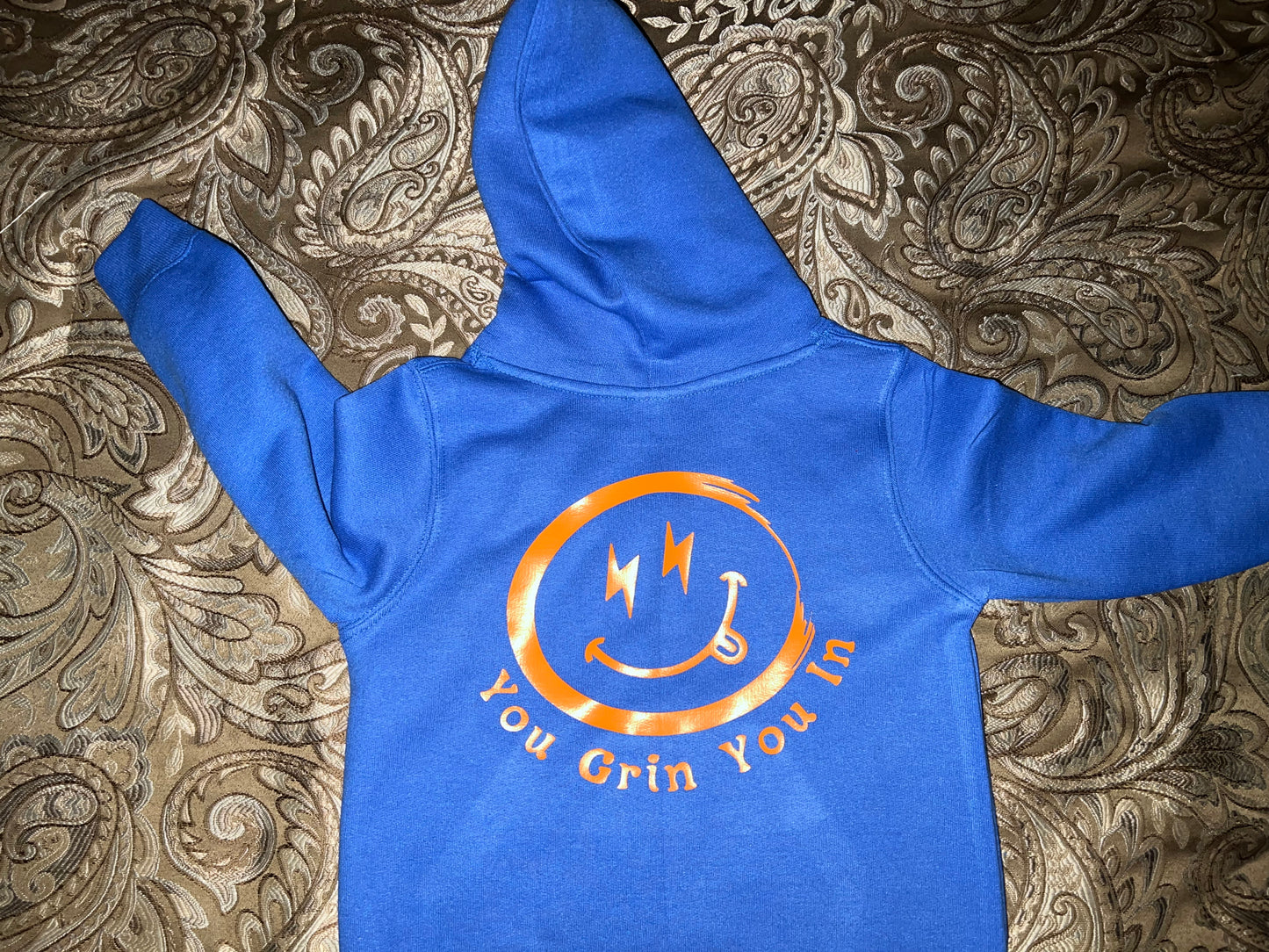 15A. YGYI Youth Hoodies (Small logo on front ) Small - Large