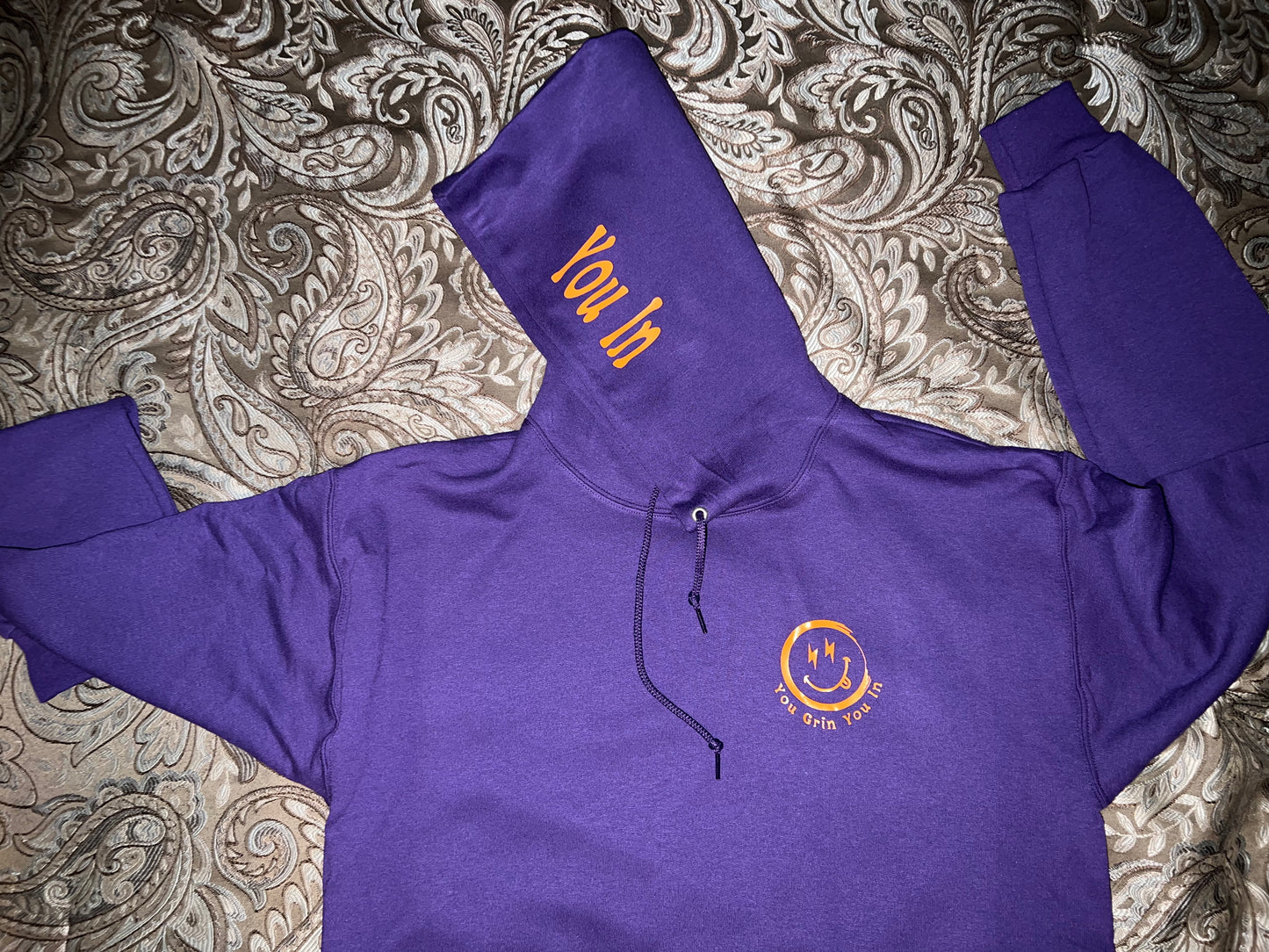 15A. YGYI Youth Hoodies (Small logo on front ) Small - Large