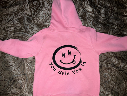 15A. YGYI Youth Hoodies (Small logo on front ) Small - Large