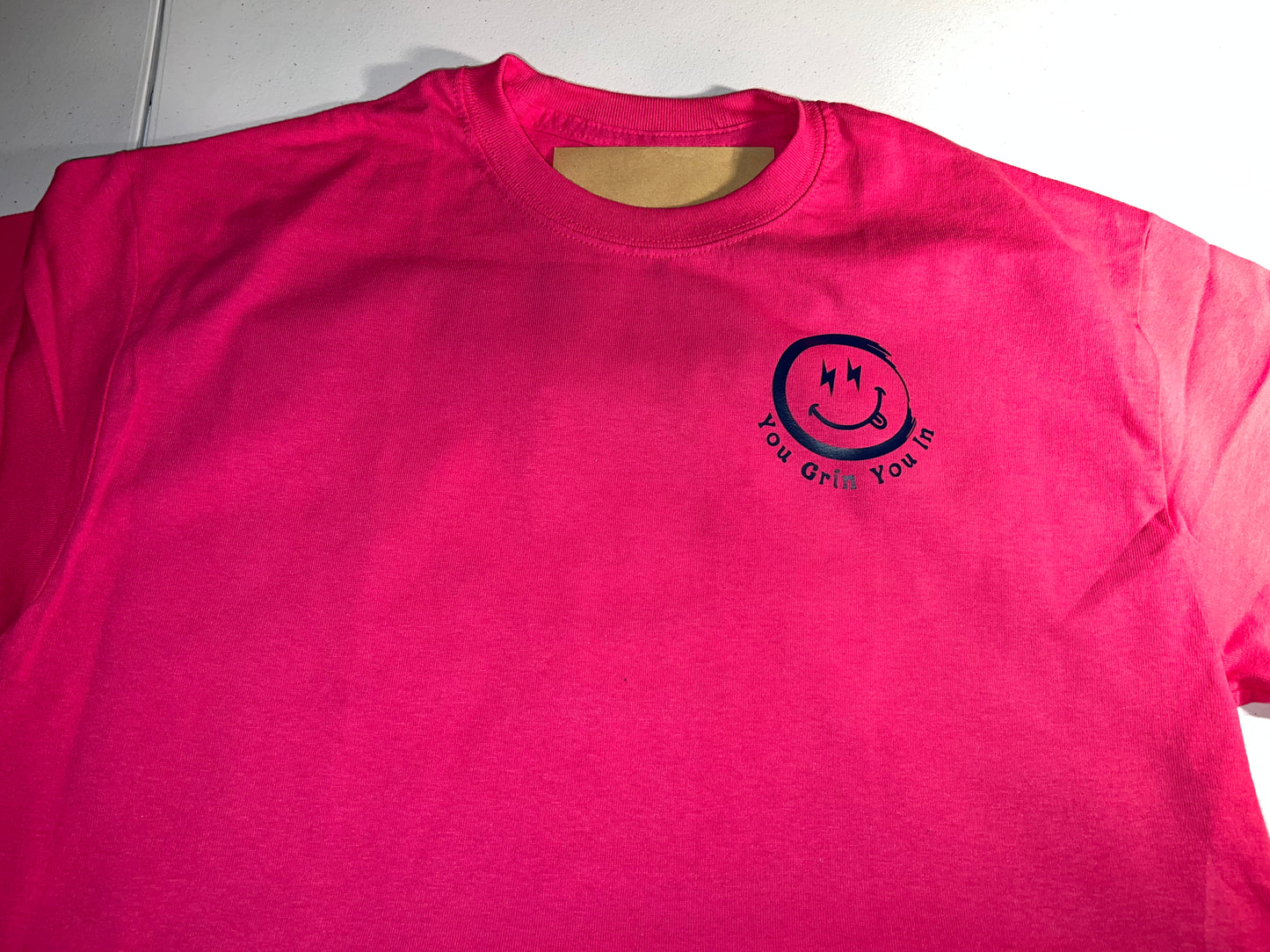 8A. YGYI Long Sleeve T-shirt (Small logo on front) 4XL - 6XL