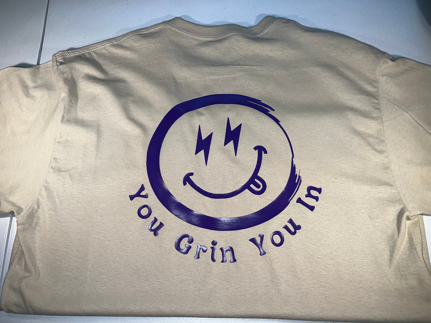 8B. YGYI Long Sleeve T-shirt (Medium logo on front) 4XL - 6XL