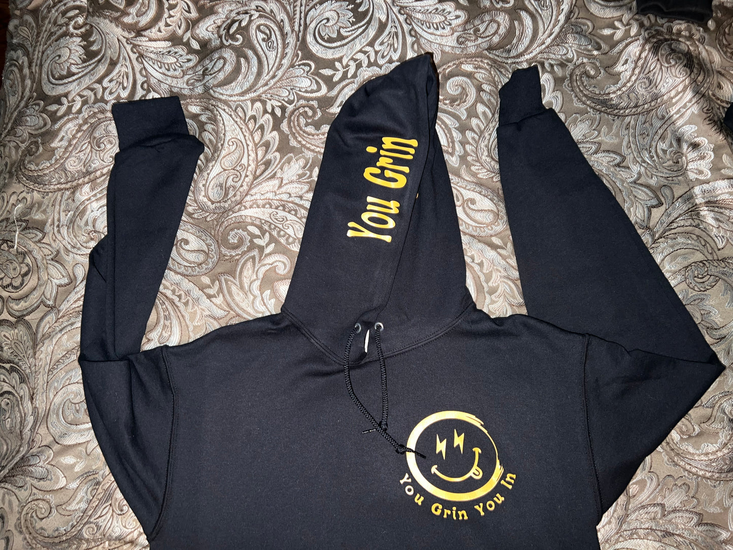 11B. YGYI Hoodies (Medium logo on front) Small - Large