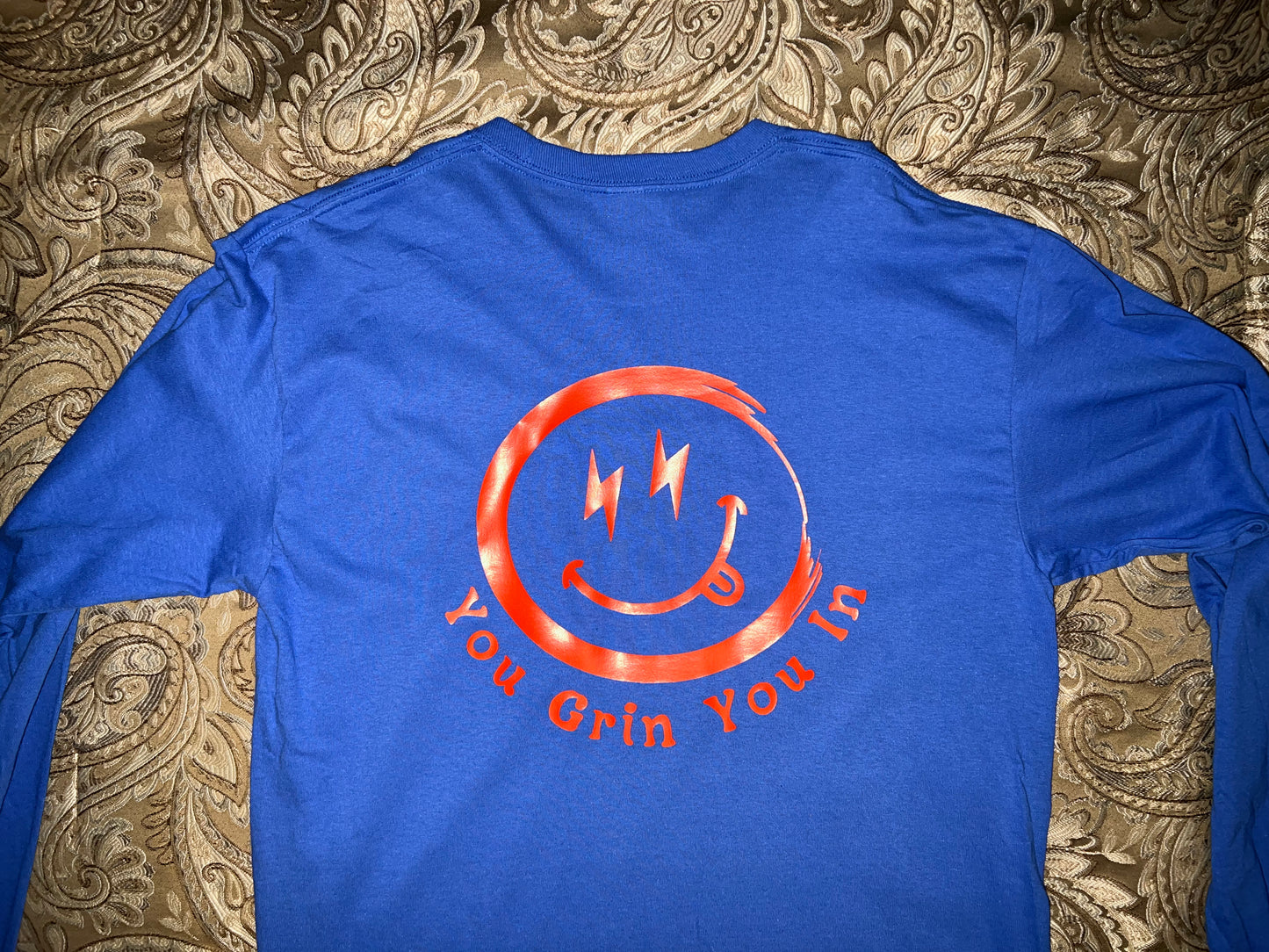 7A. YGYI Long Sleeve T-shirt (Small logo on front) XL - 3XL