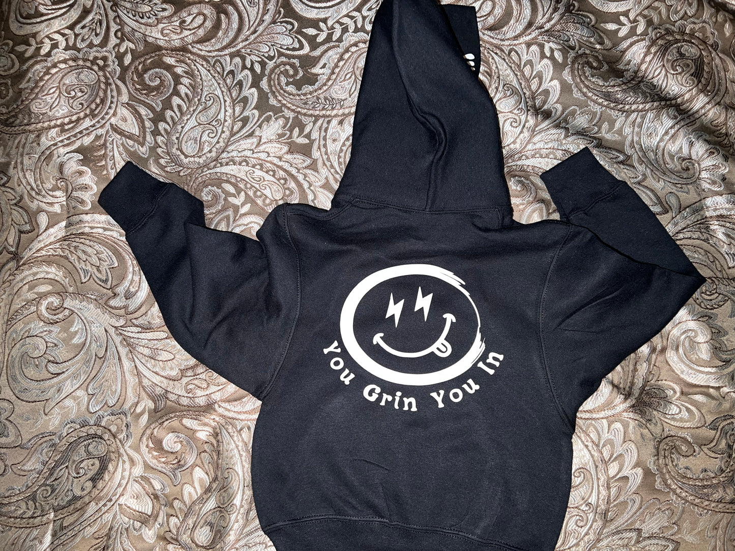 15A. YGYI Youth Hoodies (Small logo on front ) Small - Large