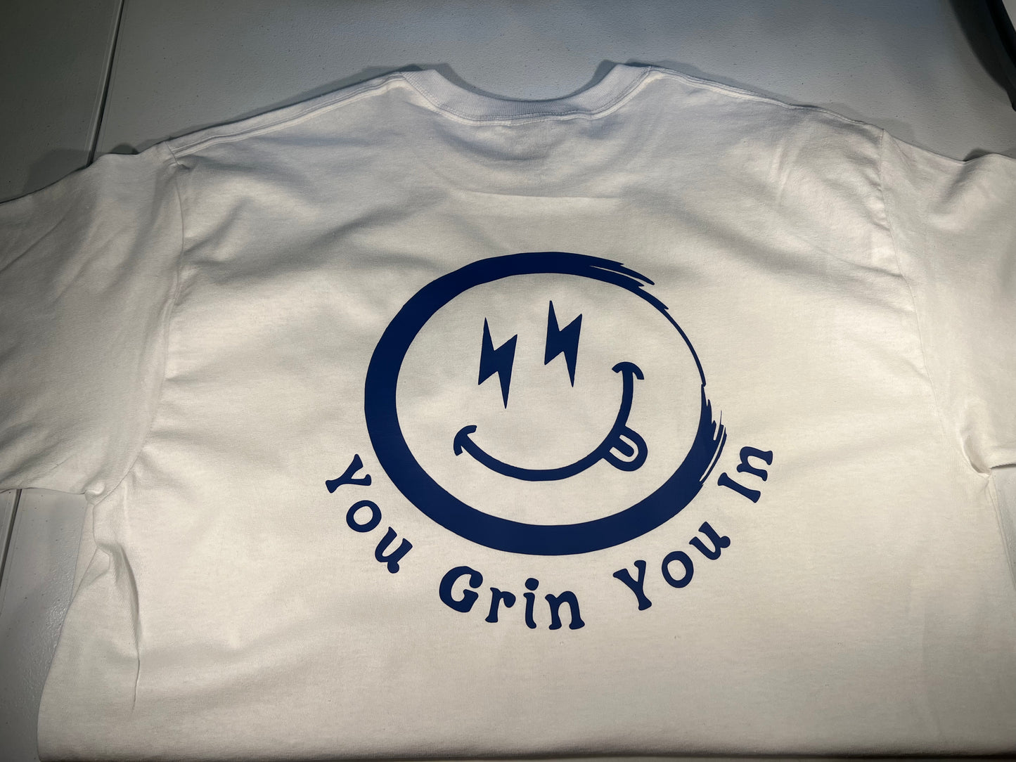 6A. YGYI Long Sleeve T-shirt (Small logo on front) Small - Large